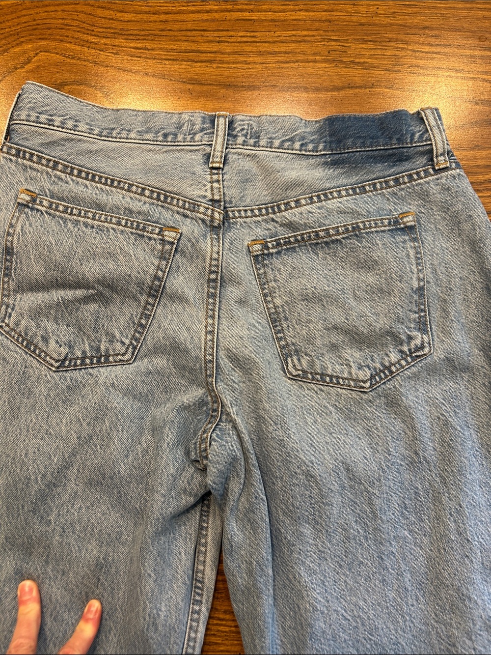 Abercrombie & Fitch Curve Love The Ultra Loose Low Rise Jean - Picture 9 of 11
